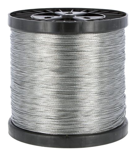 AKO horganyzott sodort villanypásztor huzal - 1000 m x 1,5 mm, 0,12 ohm/m, 200 kg