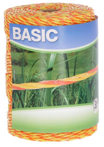 CORRAL Basic Classe villanypásztor vezeték - sárga/narancs, 250 m, 7,74 ohm/m, 90 kg