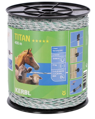 TITAN villanypásztor-vezeték 44528