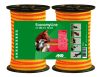 AKO Economyline villanypásztor szalag - sárga/narancs, 2 x 200m, 10mm, 11 ohm/m, 60 kg