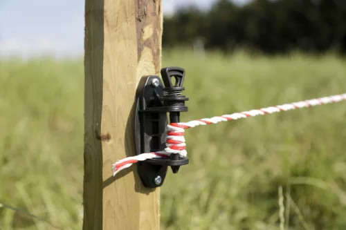 Prémium rugós szalagfeszítő villanypásztor szigetelő - 10 db/cs