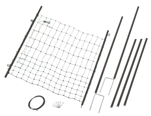 Kapu elektromos kerítéshálóhoz - árammal ellátható, max. 90 cm-ig