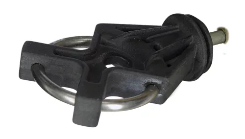 X3 Horganyzott kapuszigetelő - fekete 10 db/cs