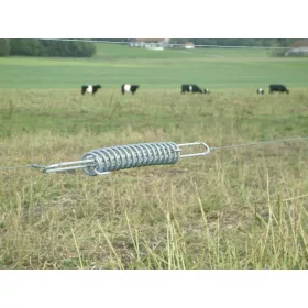   Dilatációs rugó villanypásztor rendszerekhez - 435 mm x 43 mm, inox