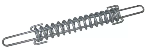 Dilatációs rugó villanypásztor rendszerekhez - 435 mm x 43 mm, inox