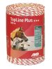 AKO TopLine Plus villanypásztor vezeték - piros/fehér, 300 m, 0,623 ohm/m, 100 kg