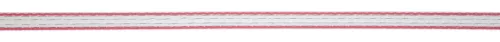AKO Topline Plus villanypásztor szalag - fehér/piros, 500 m x 10 mm, 0,467 ohm/m, 90 kg