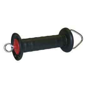 AKO rugós kapufogó villanypásztor vezetékhez - fekete