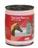 AKO Topline Plus villanypásztor szalag - fehér/piros, 200 m x 20 mm, 0,374 ohm/m, 120 kg