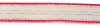 AKO Topline Plus villanypásztor szalag - fehér/piros, 200 m x 20 mm, 0,374 ohm/m, 120 kg