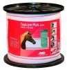 AKO Topline Plus villanypásztor szalag - fehér/piros, 200 m x 40 mm, 0,187 ohm/m, 230 kg