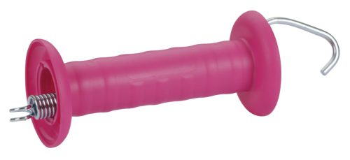 AKO rugós kapufogó villanypásztor vezetékhez - pink