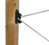 AKO TopLine villanypásztor szalag - fehér/fekete, 200 m x 10 mm