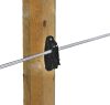 AKO TopLine villanypásztor szalag - fehér/fekete, 200 m x 10 mm