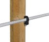 AKO TopLine villanypásztor szalag - fehér/fekete, 200 m x 20 mm
