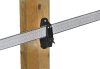 AKO TopLine villanypásztor szalag - fehér/fekete, 200 m x 40 mm