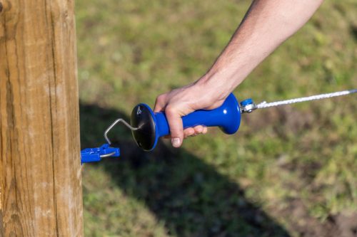 AKO Premium kapufogó rozsdamentes acél kampóval - kék