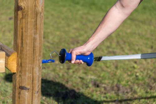 AKO Premium kapufogó rozsdamentes acél kampóval - kék