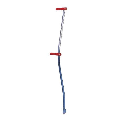 Kaszanyél - fém, ívelt, 150 cm