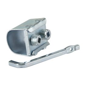 Rögzítőbilincs - B típus, 0-s méret + kulcs, fém