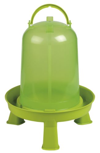Műanyag csirkeitató - lábbal, 10 l