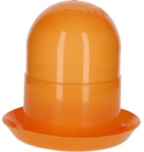Műanyag csirke etető - 2 kg, narancssárga