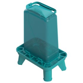 Műanyag automata baromfietető lábakkal - 3,5 l, kék