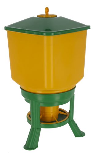 Lábakon álló, automata baromfi etető - 30 literes