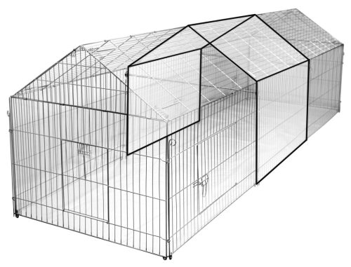 Bővítőelem szabadtéri kisállat ketrechez - 103x110 cm (bővitő elem 70345 cikkszámhoz)