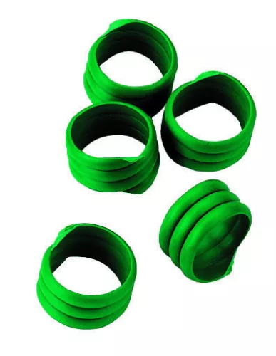 Galambgyűrű spirál - vegyes színű műanyag, 16 mm, 100 db