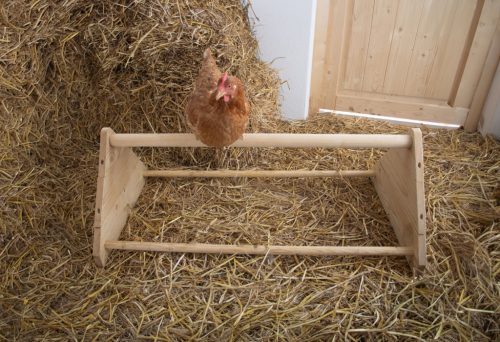 Ülőrúd baromfinak - 96 x 50 x 35 cm, fa