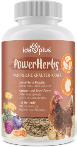 IdaPlus PowerHerbs takarmánykiegészítő szárnyasoknak, 150 g