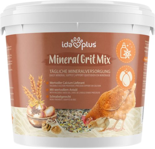IdaPlus Mineral Grit Mix takarmánykiegészítő szárnyasoknak - 5 kg