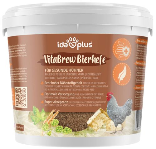 IdaPlus VitaBrew - baromfi táplálékkiegészítő, sörélesztő, 1,5 kg
