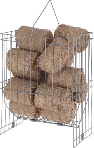 Szénatartó állvány - baromfinak, 26x19x34 cm, fém