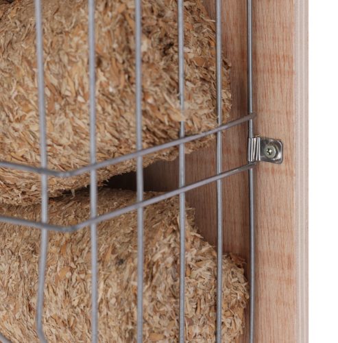 Szénatartó állvány - baromfinak, 36x24x50 cm, fém