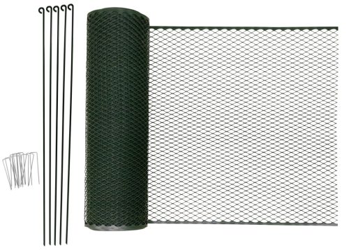 MultiFence univerzális háló - 0,9 m magas, 8 karóval, 16 u-szeggel, 12 m