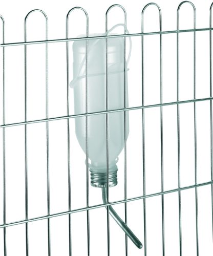 Pót alumíniumcső nyúlitató palackhoz - hajlított