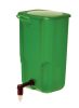 Műanyag önitató nyulaknak - zöld, 1000 ml