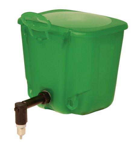 Műanyag önitató nyulaknak - zöld, 500 ml