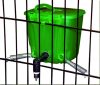 Műanyag önitató nyulaknak - zöld, 500 ml