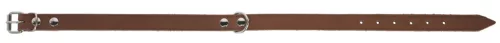Mexica szegecses nyakörv, szürkésbarna, 10 mm, 20-23 cm 