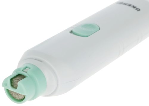 Akkumulátoros körömreszelő - fehér, 15,5 x 3,5 x 2,5 cm