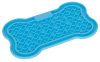 Szilikon lap nedves táplálékhoz - kék, 22x13 cm