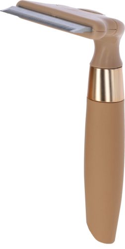 MagicBrush szőreltávolító kefe - arany/homok, 16 x 9 cm