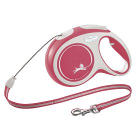   Flexi New Comfort póráz - piros, 8 m, max. 20 kg, méret: M