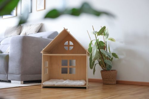 Yvi beltéri macskaház - 50 x 38 x 67 cm