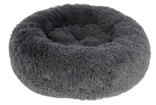 Fluffy bolyhos kutyaágy - szürke, 60 cm x 18 cm