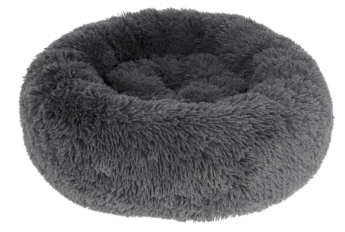 Fluffy bolyhos kutyaágy - szürke, 60 cm x 18 cm