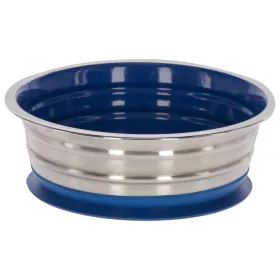 Csúszásmentes rozsdamentes acél tál - 950 ml